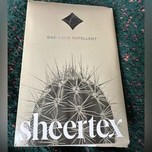 ‼️RARE‼️🎸Sheertex🎸🔥NWT🔥Glitter Gold Rip-Resist Tights—S